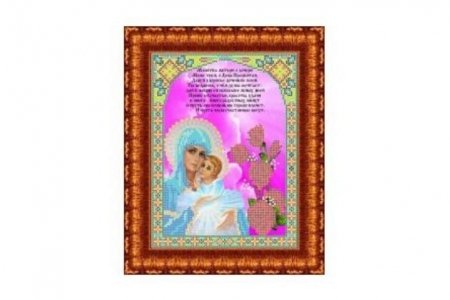 Набор для вышивания бисером KAROLINKA Молитва матери о дочери, 18,5*24,5см
