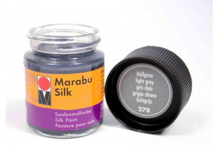Краска для шелка MARABU Silk светло-серый (278), 50мл
