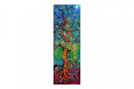 Канва с рисунком для вышивки бисером GLURIYA Волшебное дерево, 20*60см