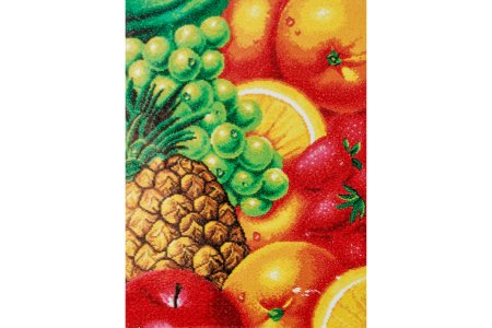 Мозаичная картина стразами АЛМАЗНАЯ ЖИВОПИСЬ Сочные фрукты, 45*60см