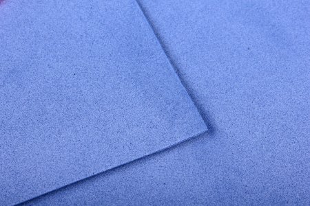 Фоамиран пластичная замша, темно-синий, 1мм, 50*50см