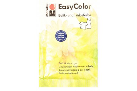 Краситель для окрашивания ткани вручную Marabu Easy Color, темно-синий (053), 25гр  