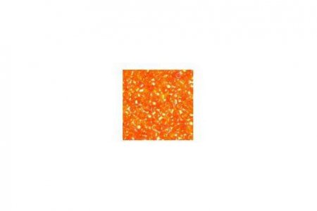 Бисер китайский круглый Ideal 10/0 прозрачный/радужный оранжевый (169), 50г