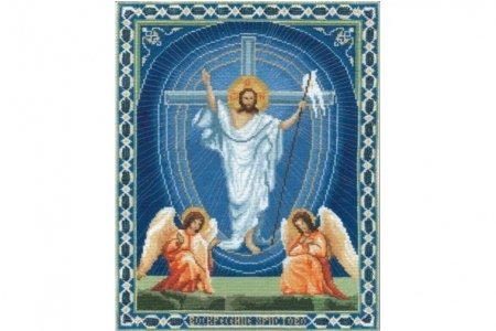 Набор для вышивания крестом Чаривна мить Воскрешение Христово, 24,5*30,5см