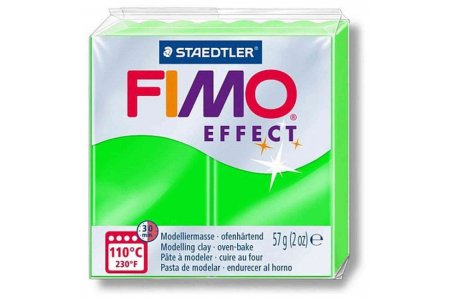 Полимерная глина FIMO neon Effect, зеленый (501), 57г