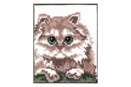 Набор для вышивания крестом РС-Студия Персидская кошка, 15*12см
