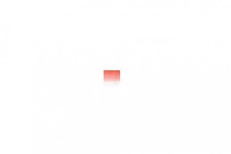 Лента капроновая BLITZ двухцветная белый/красный(001/036), 15мм, 1м