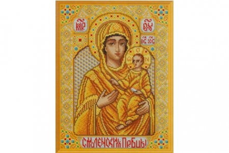 Схема для вышивки крестом ГАММА Икона Божией  Матери Смоленской, 29,7*42см