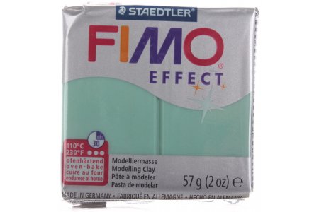 Полимерная глина FIMO Effect, зеленый нефрит (506), 57г