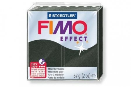 Полимерная глина FIMO Effect, перламутровый черный (907), 57г