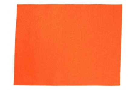 Фетр декоративный DOCRAFTS 100%акрил, оранжевый, 1мм, 23*30см