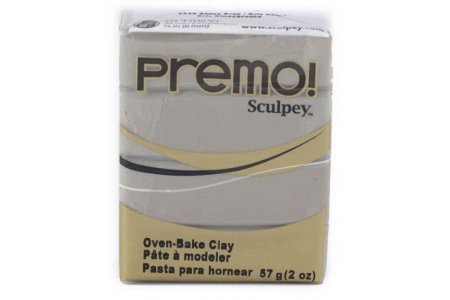 Полимерная глина Sculpey PREMO, серый (5529), 57г