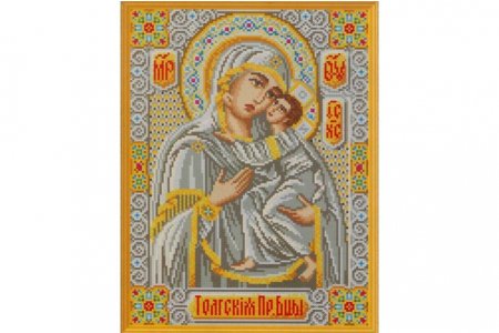 Схема для вышивки крестом ГАММА Икона Божией матери Толгска, 29,7*42см