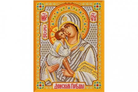 Схема для вышивки крестом ГАММА Икона Божией Матери Донская, 29,7*42см