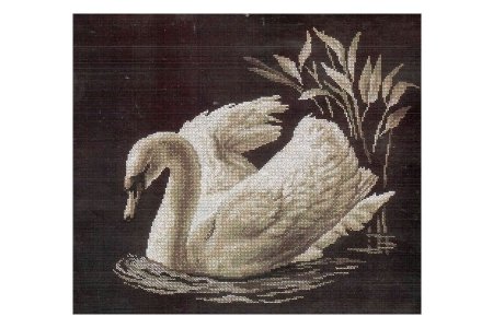 Набор для вышивания крестом РТО Лебедь, 40*35см