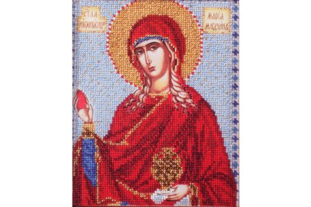 Набор для вышивания бисером РАДУГА БИСЕРА(КРОШЕ) Святая Мироносица Мария Магдалина, 12*14,5см