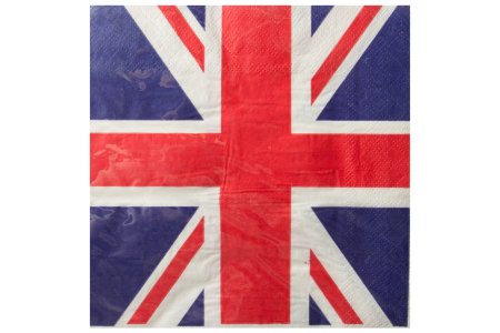Салфетка для декупажа Британский флаг, 33*33см