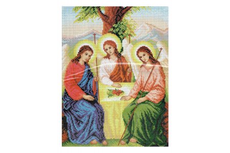 Набор для вышивания крестом Искусница Образ Пр.Троицы, 26*37см