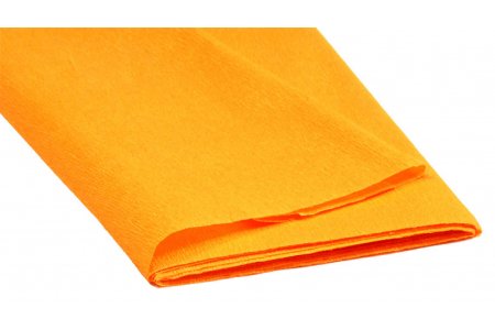 Бумага крепированная FOLIA, светло-оранжевый, 50*250см