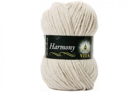 Пряжа Vita Harmony экрю (6303), 55%акрил/45%шерсть, 110м, 100г