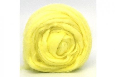 Нейлон для валяния ТРОИЦКАЯ лимон (1342), 100%нейлон, 50г