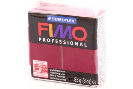 Полимерная глина FIMO Professional бордо (23), 85г
