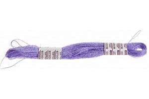 Нитки мулине Риолис шерсть/акрил, 20м, 550, светло-фиолетовый