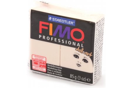 Пластика для изготовления кукол FIMO Professional doll art полупрозрачный бежевый (44), 85г
