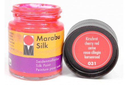 Краска для шелка MARABU Silk вишнево-красный (031), 50мл