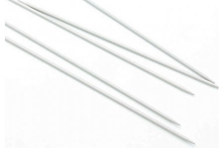 Спицы для вязания 5-ти комплектные GAMMA металлические с покрытием, d2мм, 20см