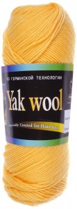 Пряжа Color City Yak wool желтый (2103), 60%пух яка/20%мериносовая шерсть/20%акрил, 430м, 100г