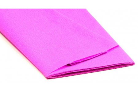 Бумага крепированная FOLIA, темно-розовая, 50*250см