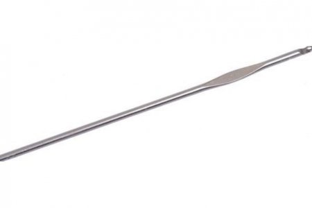 Крючок для вязания АРТИ алюминий с тефлоновым покрытием, d2мм