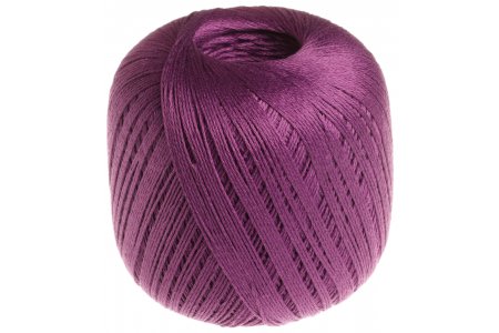 Пряжа Семеновская Lily пурпурный (247), 100%мерсеризованный хлопок, 392м, 100г
