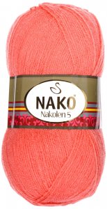 Пряжа Nako Nakolen 5-Fine (3800), 49%шерсть/51%акрил, 490м, 100г