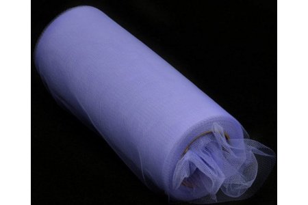 Фатин в шпульках средней жесткости, фиолетовый (14), 15см, 22,8м