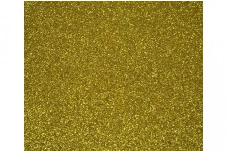 Фоамиран с глиттером GEVA, светлое золото, 2мм, 20*30см