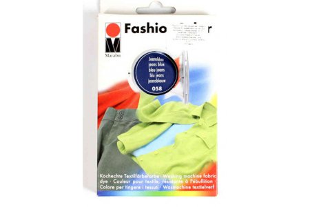 Краситель для ткани Marabu-Fashion Color, джинсовый (058), 90г