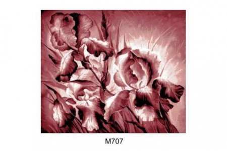 Канва с рисунком Белгород ТМ Розовые ирисы, 61*55см