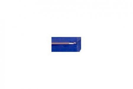 Крючок для вязания GAMMA металлический, розовый, d2,5мм, 15см