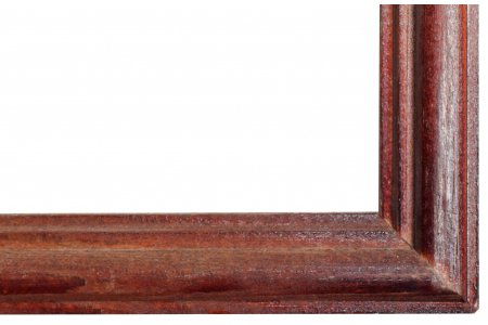 Рамка для вышивки ЗЕБРА деревянная со стеклом, темное дерево, 15*21см