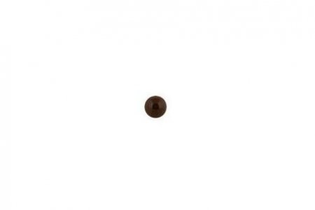 Бусина акриловая ZLATKA круглая, коричневый (03), 8мм
