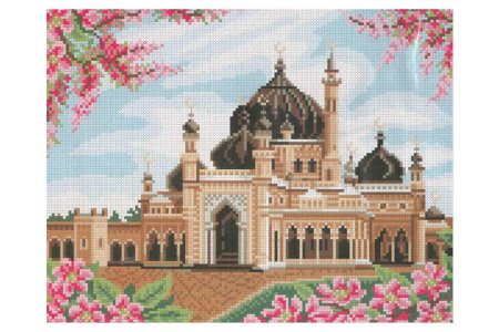 Набор для вышивания крестом Искусница Мечеть Захир Малайзия, 22*28см