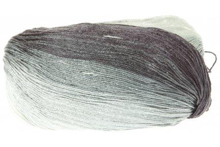 Пряжа Alize Diva Batik бело-серо-чёрный (1900), 100%микрофибра, 350м, 100г
