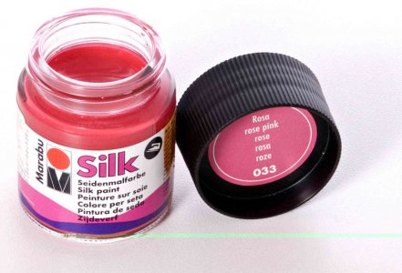 Краска для шелка MARABU Silk розовый (033), 50мл