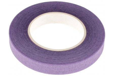 Флористическая тейп лента, фиолетовый(317), 12мм