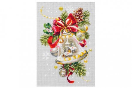 Набор для вышивания крестом Чудесная игла Рождественский колокольчик, 16*23см