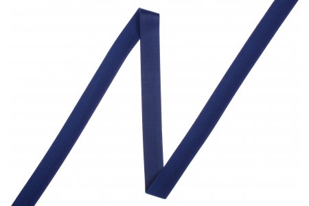 Лента эластичная для бретелей, синий (S919), 18мм, 1м