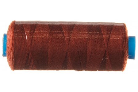 Нитки швейные Gamma 40/2, 100%полиэстер, 400ярдов, красно-коричневый (449)