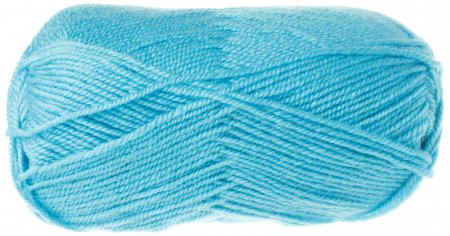 Пряжа Nako Super Excellence ярко-голубая бирюза (84), 51%акрил/49%шерсть, 228м, 100г